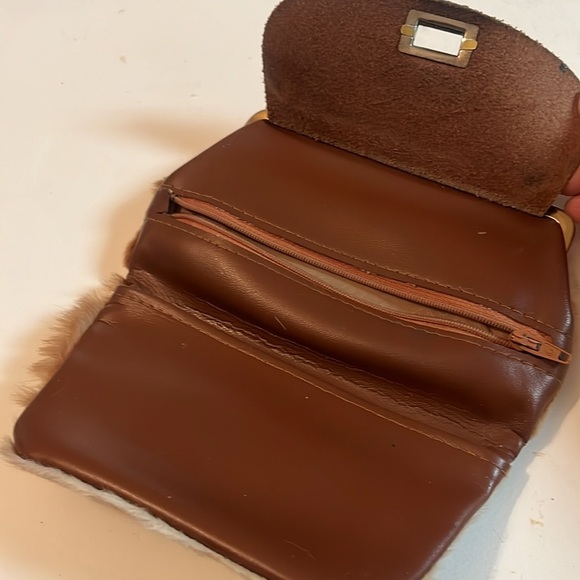 Vtg Lispeer Trading Genuine Kangaroo Sydney Coin Purse Gold Turnlock - Picture 5 of 12